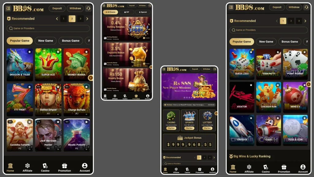 BB98 Game – Download and Login New Free Pakistani Earning App 2 BB98 Game
