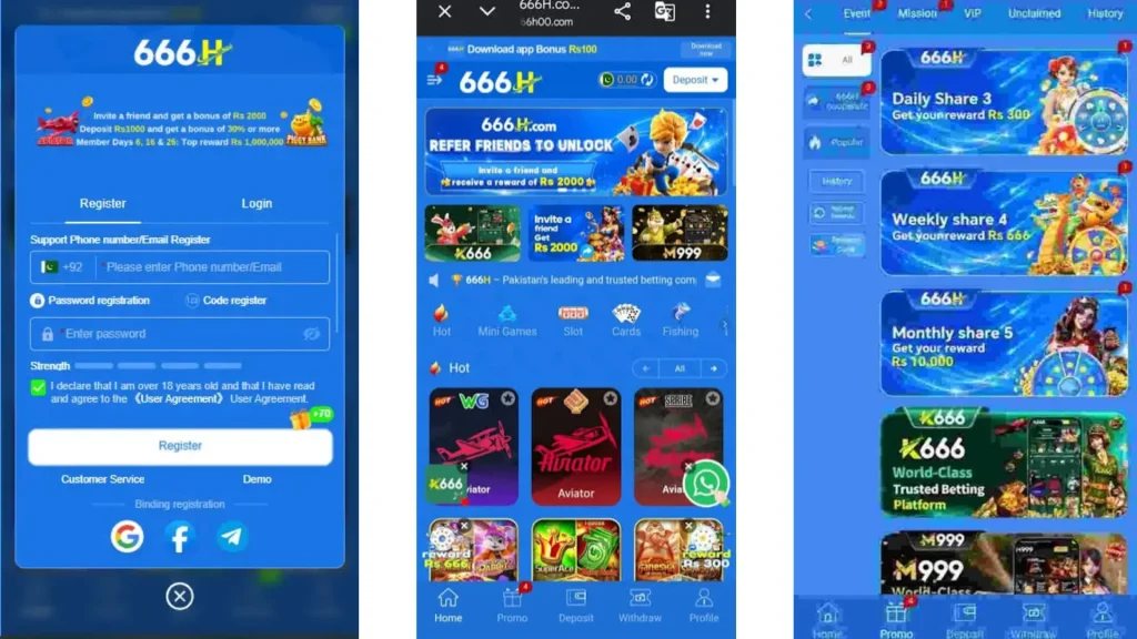 666H Game Download (Latest Earning App) in Pakistan 2026 2 666H Game
