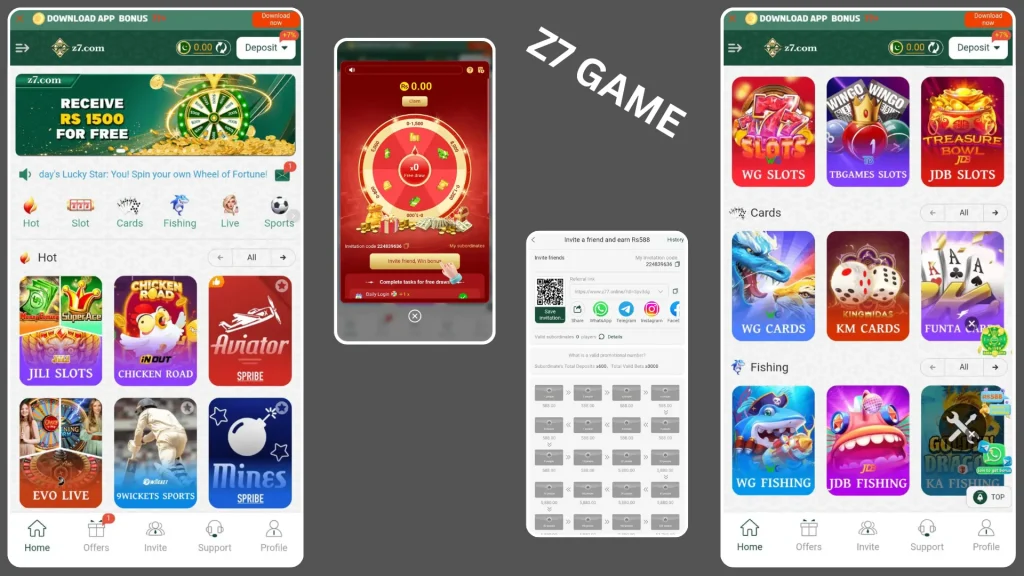 Z7 Game – Download & Login New Free Pakistani Earning App 2 Z7 Game