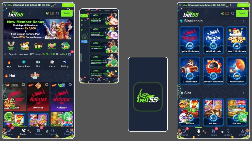 Bet55 Game APK Download Official Earning App 2 Bet55 Game