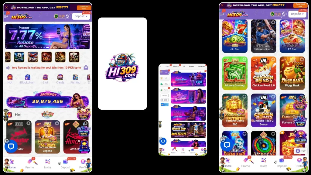 Hi309 Game Play Win and Earn Instantly (New Earning App) 2 Hi309 Game