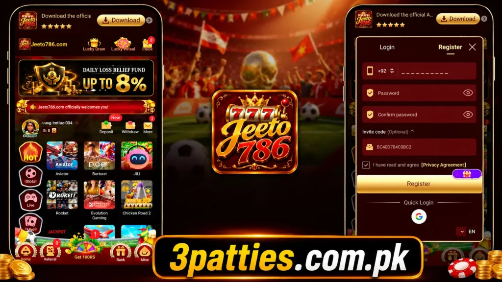 Jeeto786 Game Download APK New Real Earning In Pakistan 2 Jeeto786 Game