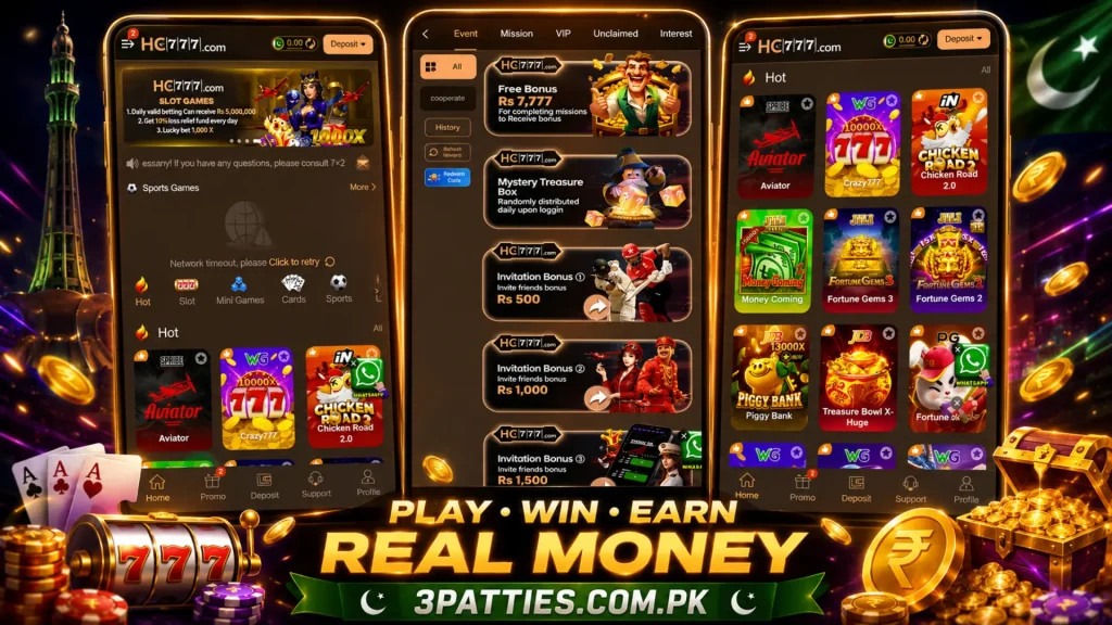 HC777 Game APK 2026 Earning APP Download Guide for Pakistan 2 HC777 Game